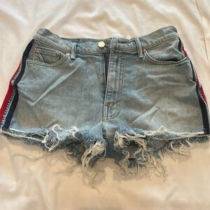 Mother denim shorts